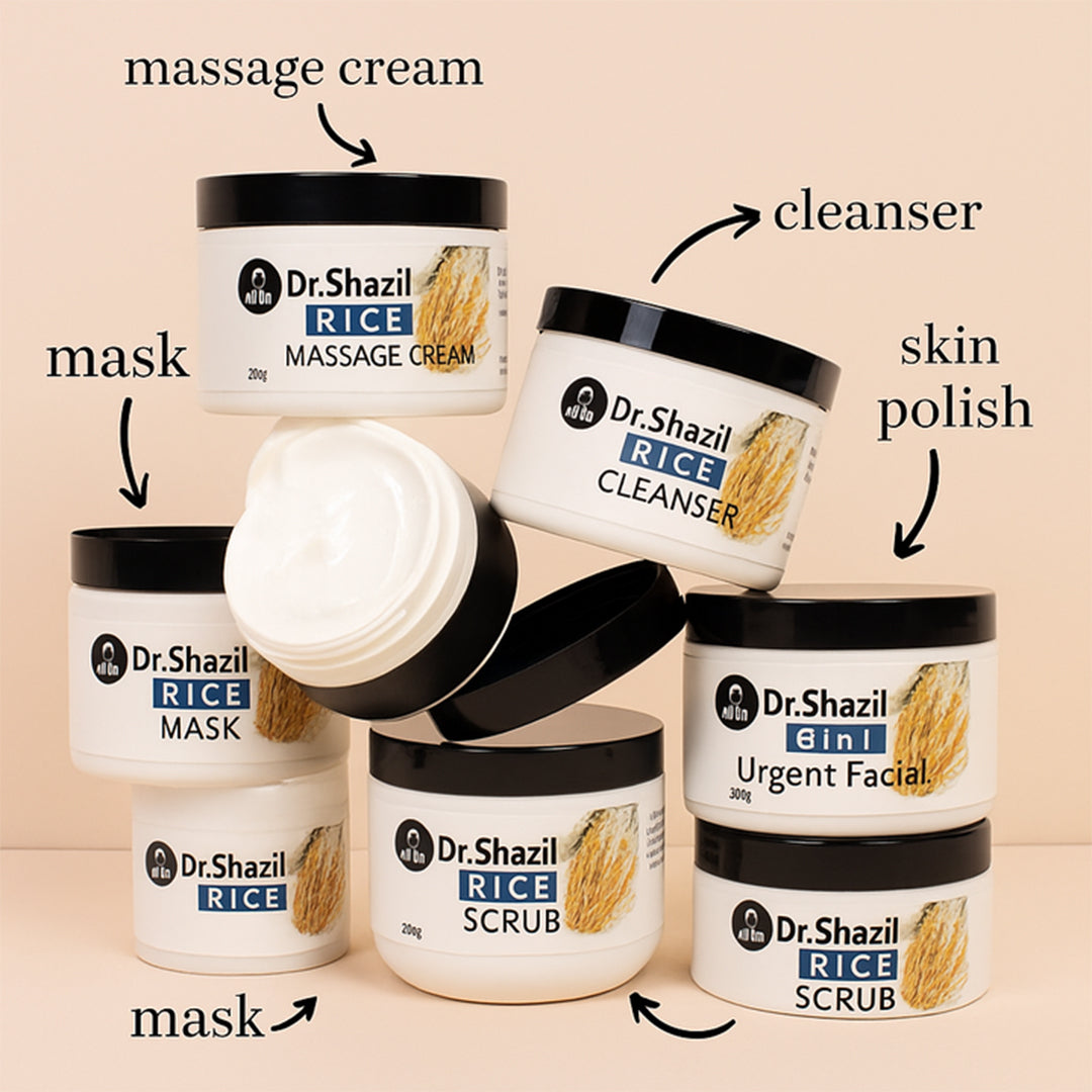 Dr. Shazil Rice Facial set